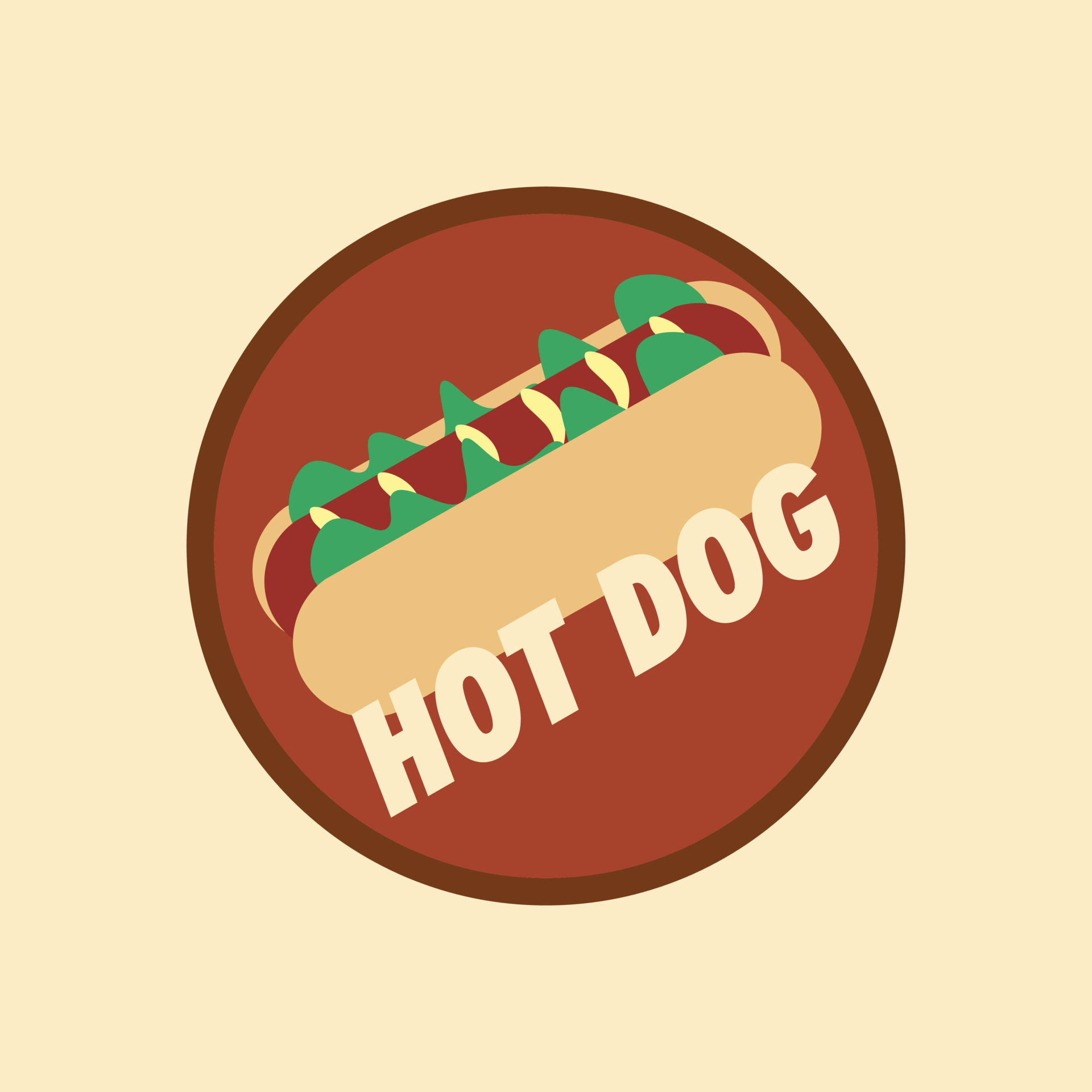 HOT DOG DESIGN LABEL OR LOGO CONCEPT 15602261 Vector Art At Vecteezy hot-dog-design-label-or-logo-concept-15602261-vector-art-at-vecteezy