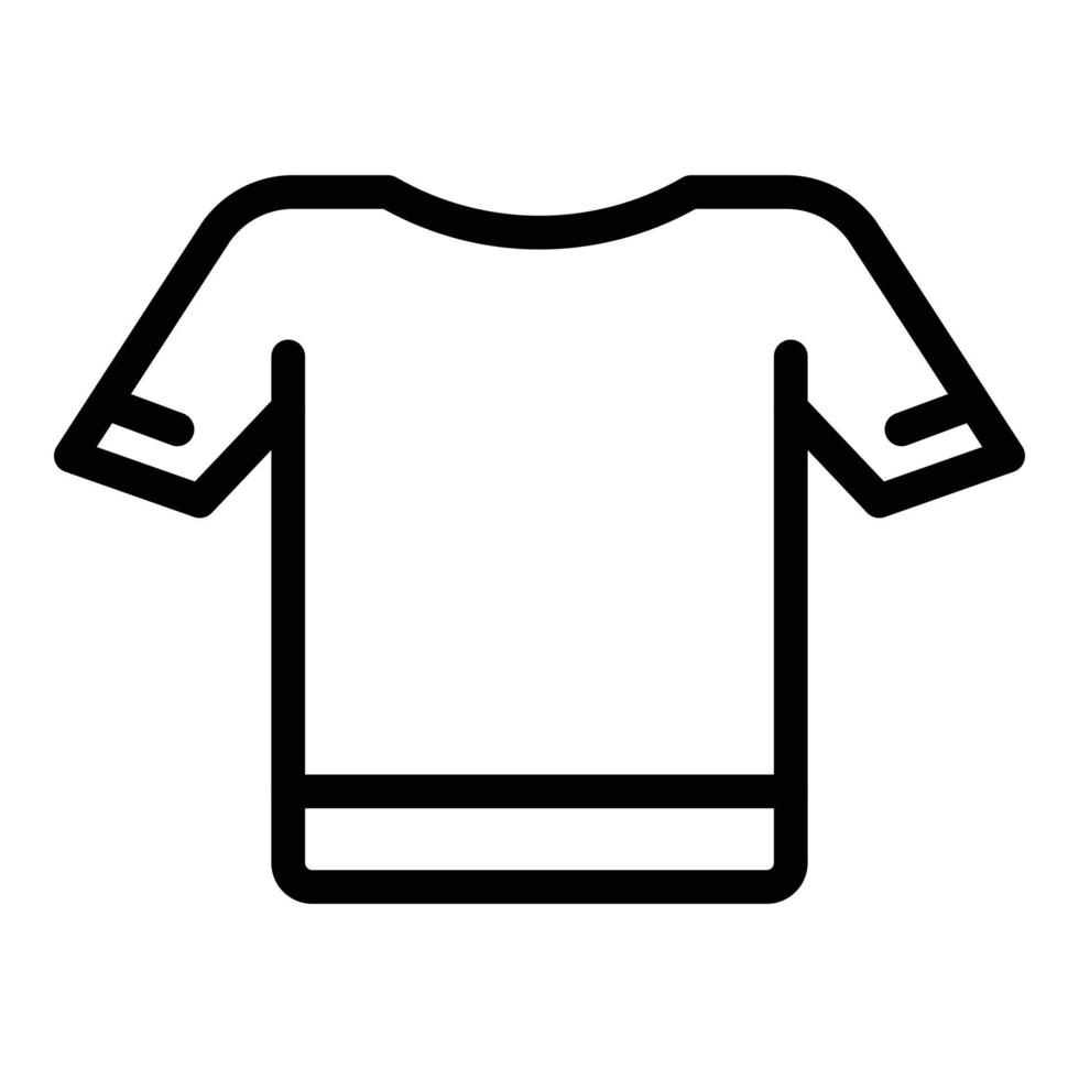 Sport tshirt icon, outline style vector