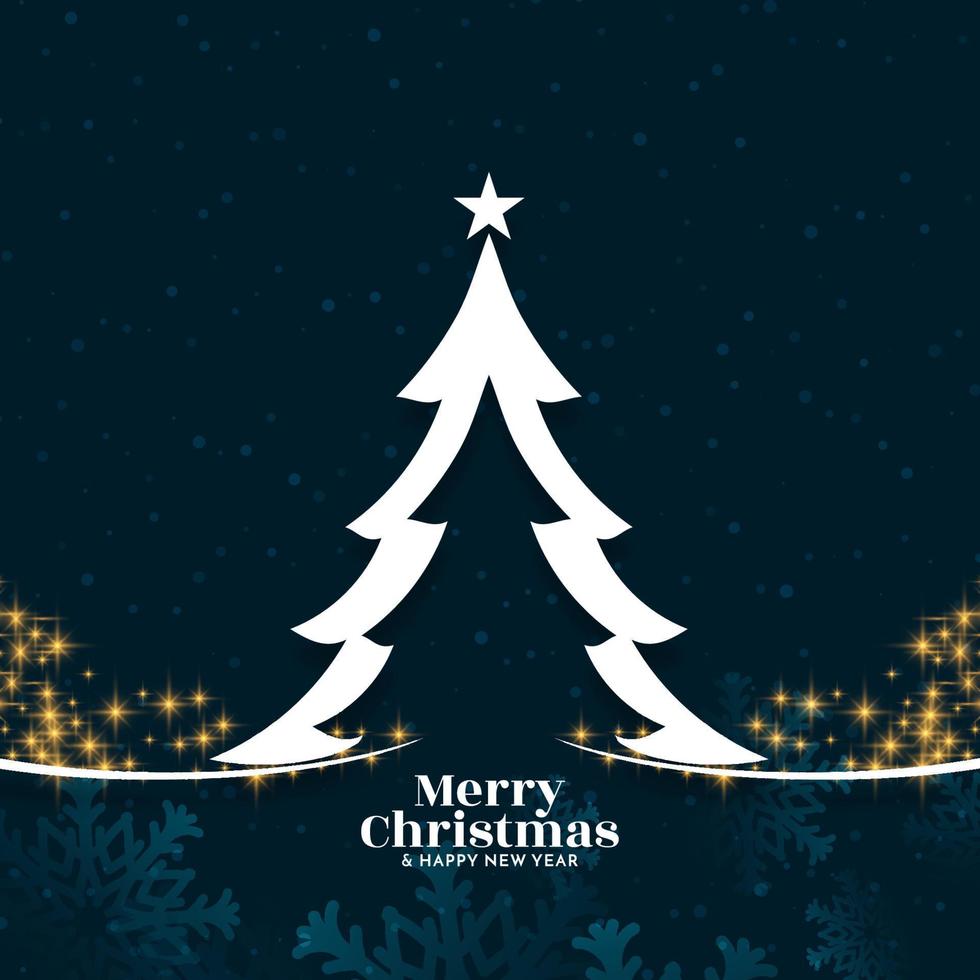 Merry Christmas festival stylish decorative background design vector