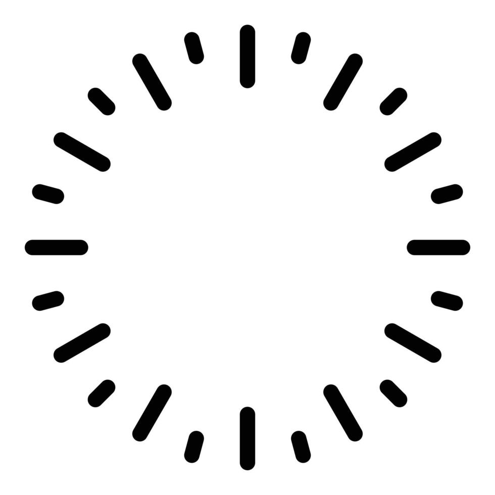 Firework night icon, outline style vector