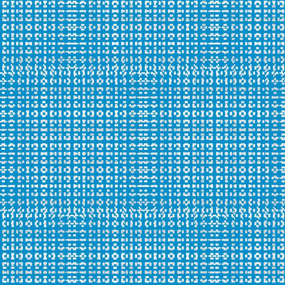 Abstract geometric line seamless pattern graphic silver shape on blue background. Design for textile, wallpaper, clothing, backdrop, tile floor, wrapping, fabric, art print. Modern vector illustration