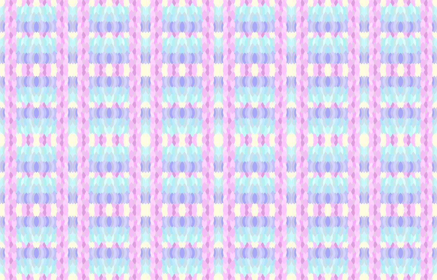 Scottish tartan plaid fabric pastel  ikat patterns. Geometric motif boho vintage retro style. Ethnic fabric ikat seamless pattern. Minimal folk ikat print vector. Design for backdrop clothing textile. vector