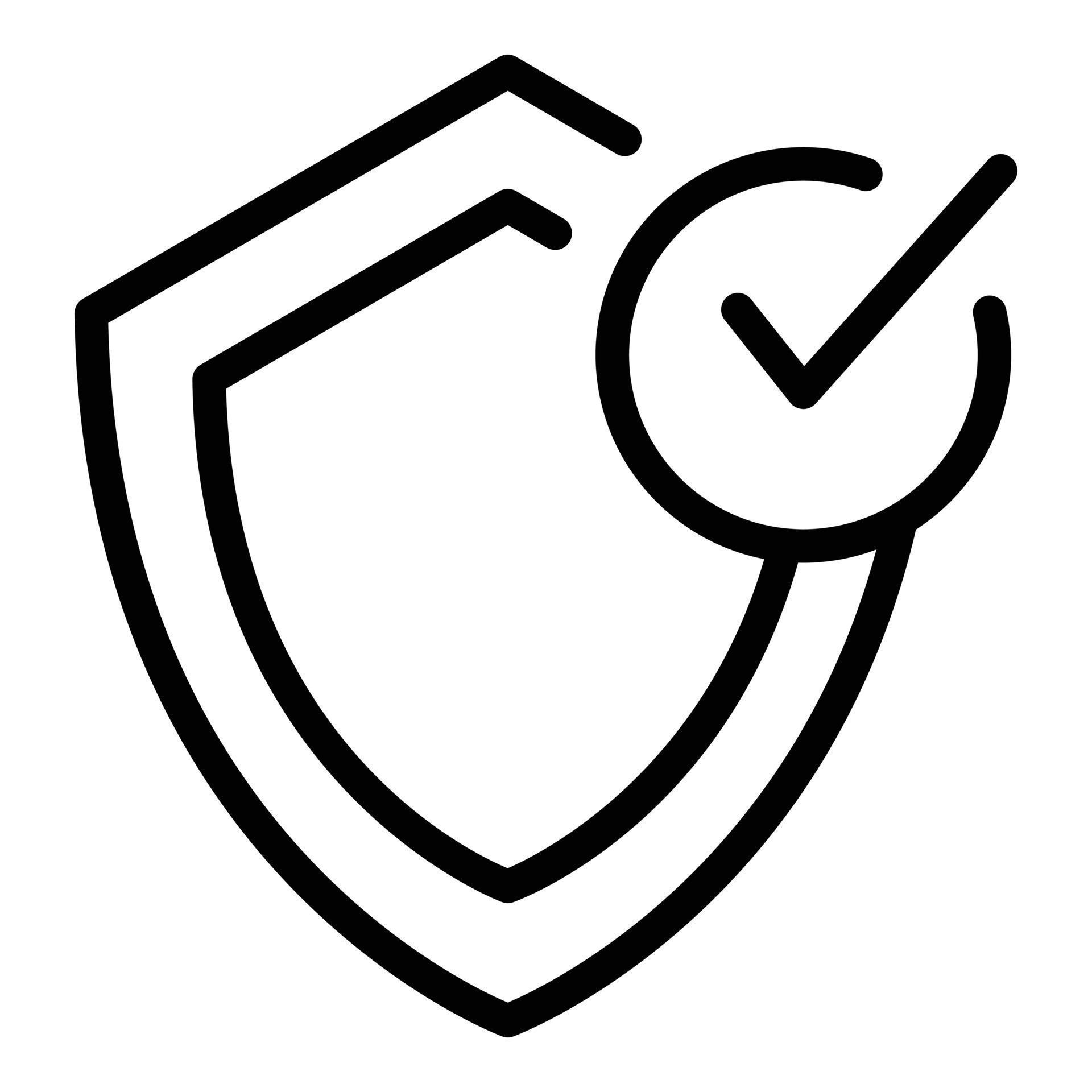 Remote secyrity shield icon, outline style 15603440 Vector Art at Vecteezy