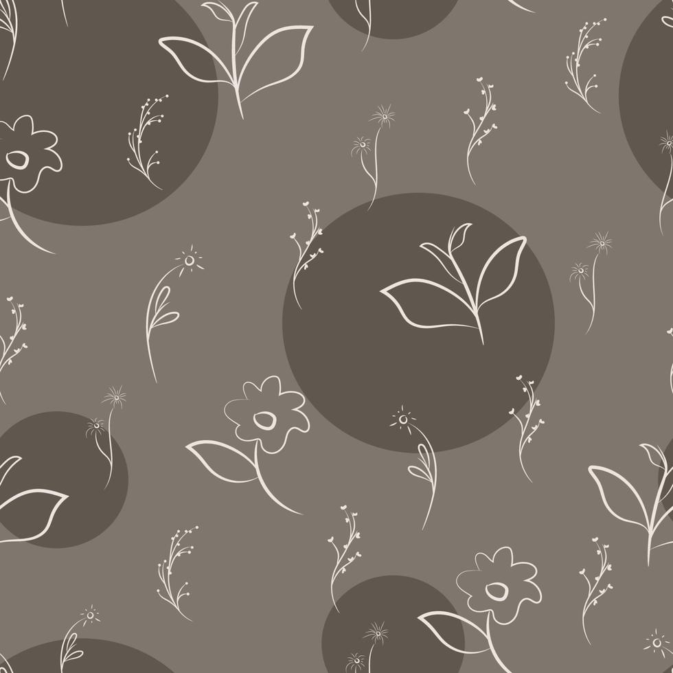 small floral pattern for background and fabric vector