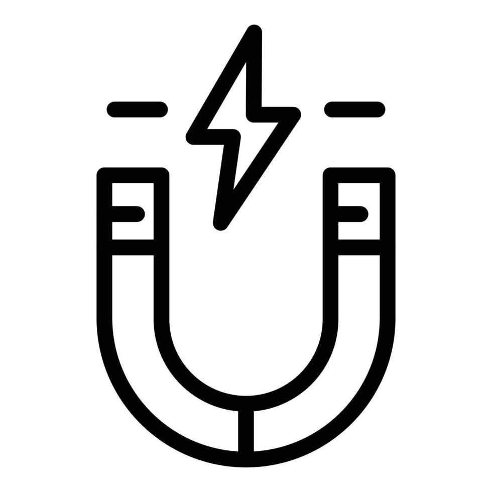 Lead generation icon, outline style vector