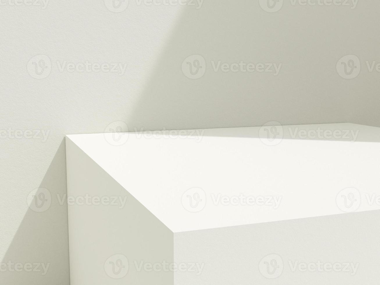 Minimal background for product display. 3d rendering. photo