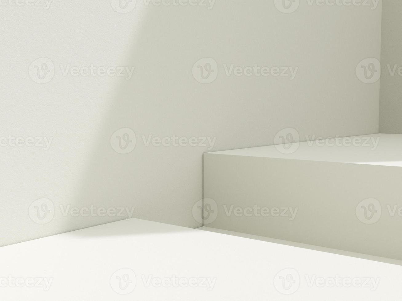 Minimal background for product display. 3d rendering. photo