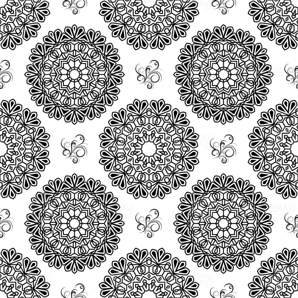 Mandala Seamless Pattern photo