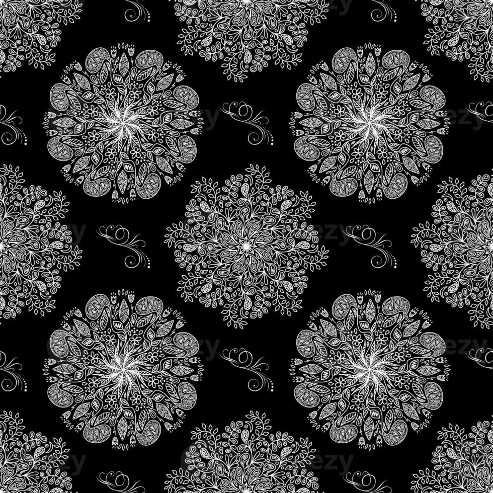 Mandala Seamless Pattern photo