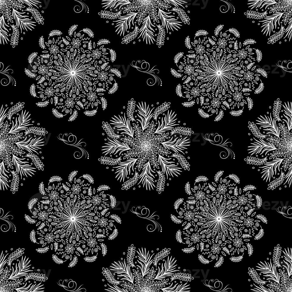 Mandala Seamless Pattern photo