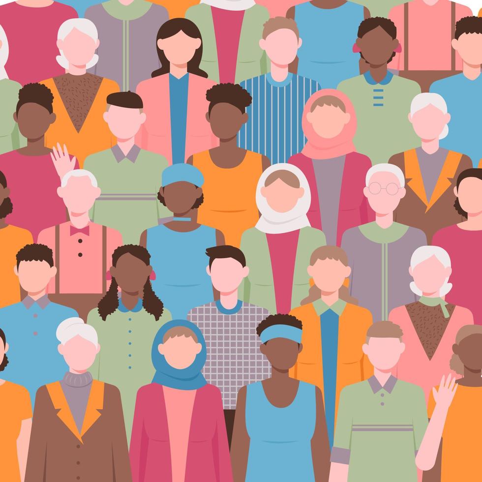 Diversity Illustration Collection vector