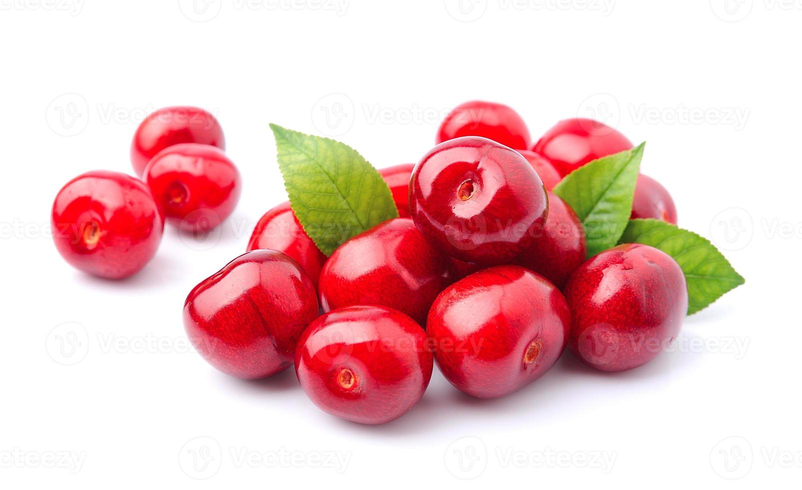 Black cherries fruit photo