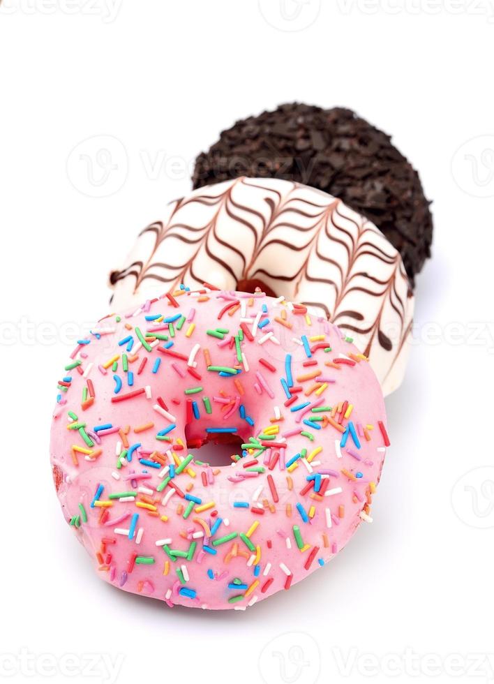 Donuts close up photo