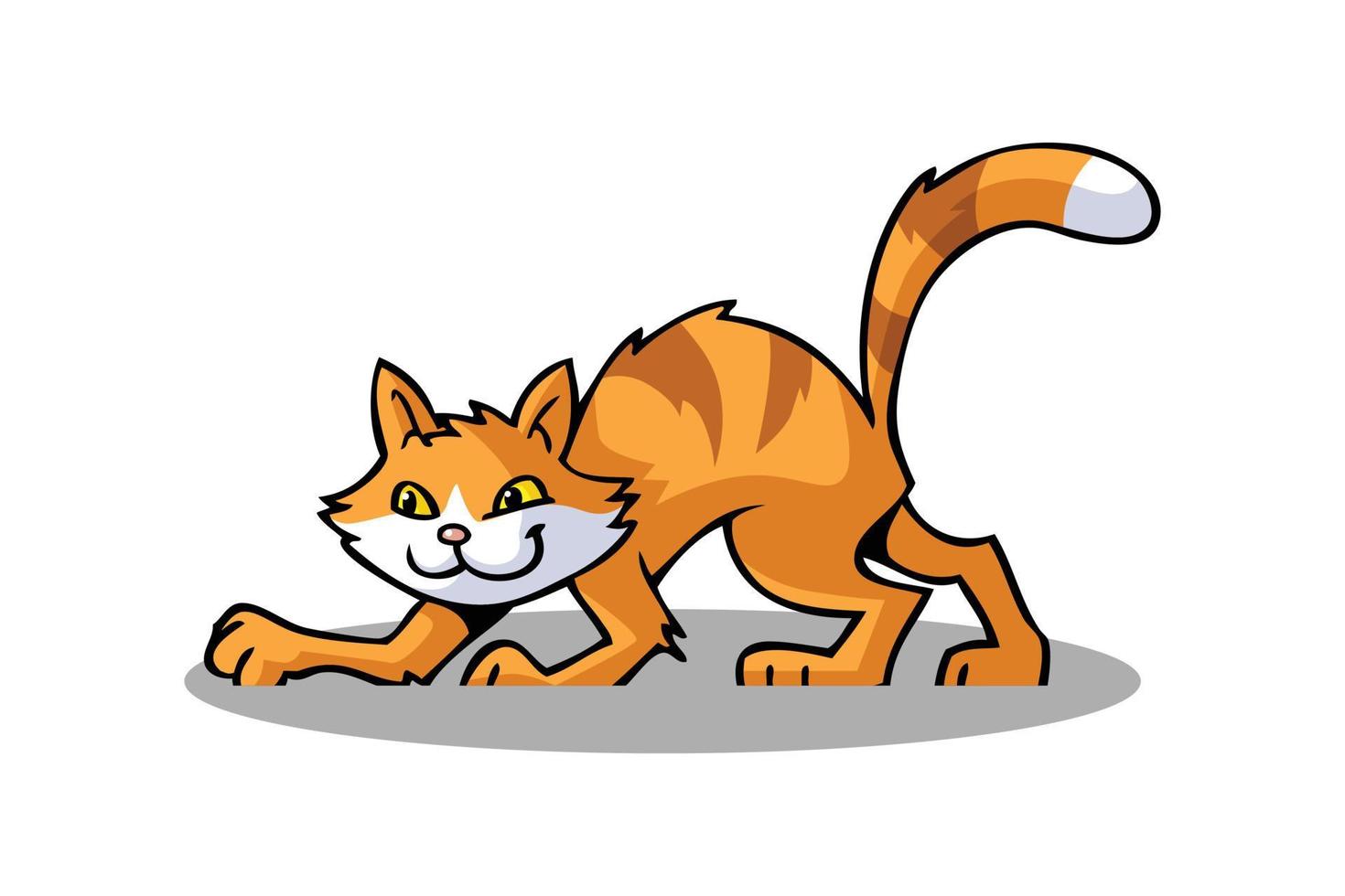 animals cats design with white background vector pro