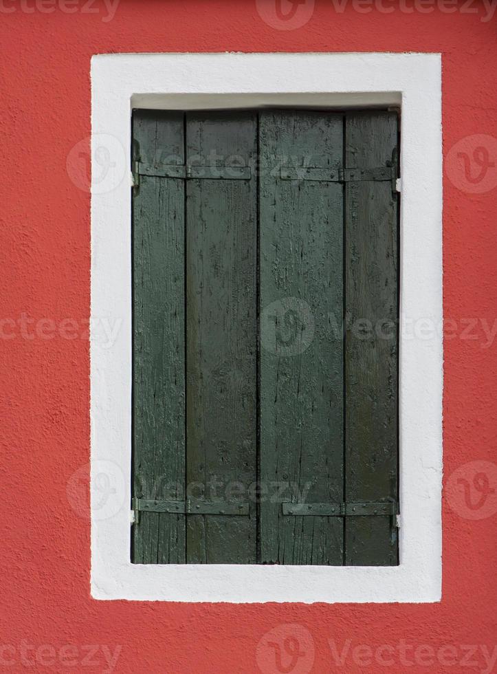 Traditional Venetian window photo