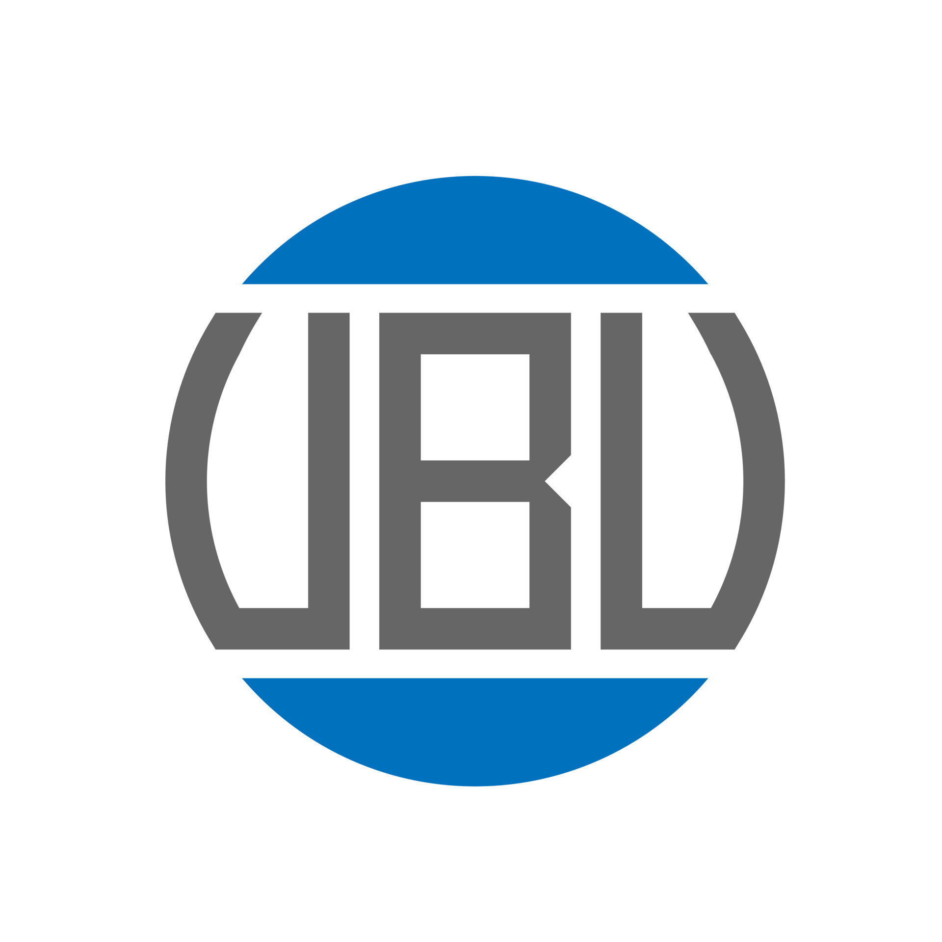 diseño de logotipo de letra ubv sobre fondo blanco. concepto de ...