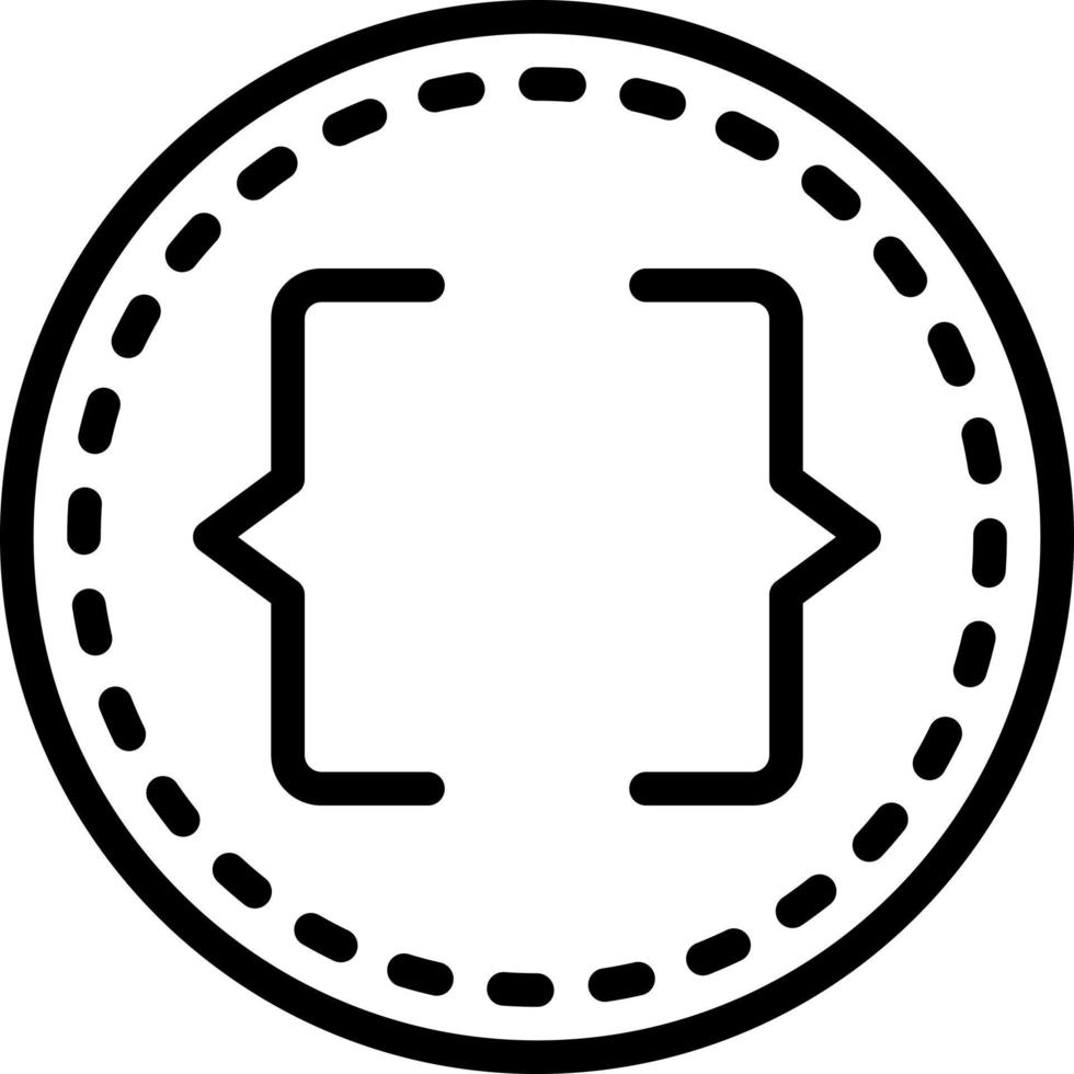 line icon for bracket 15614602 Vector Art at Vecteezy