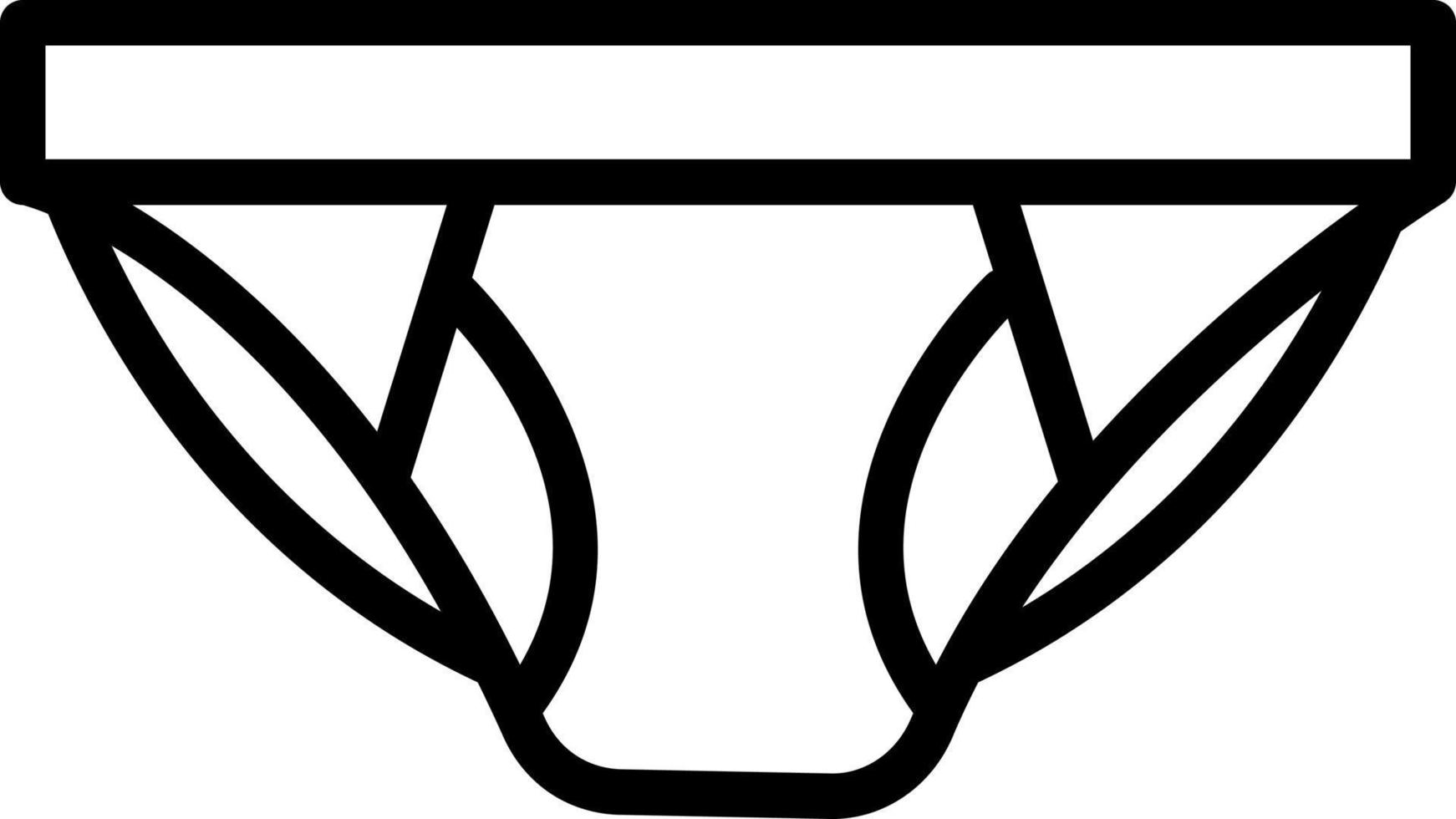 line icon for briefs vector