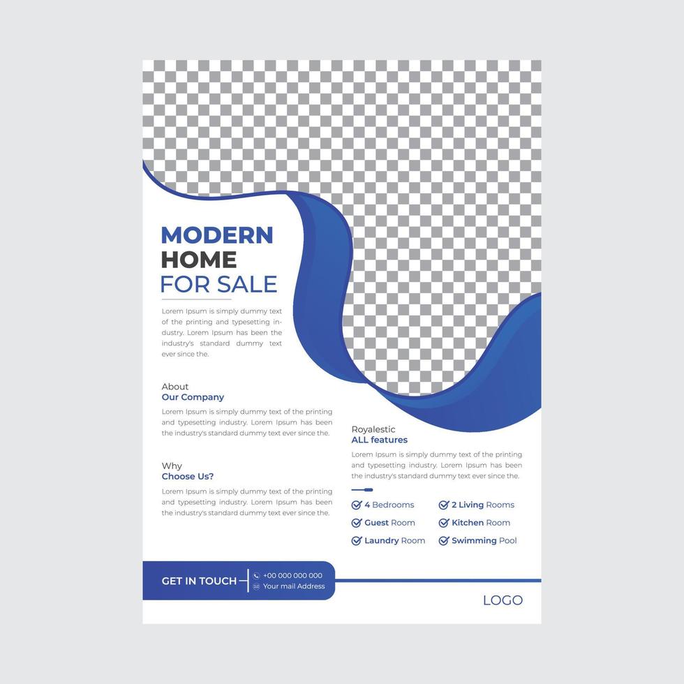 Colorful Abstract Modern Commercial Flyer, Poster Template for Multipurpose vector