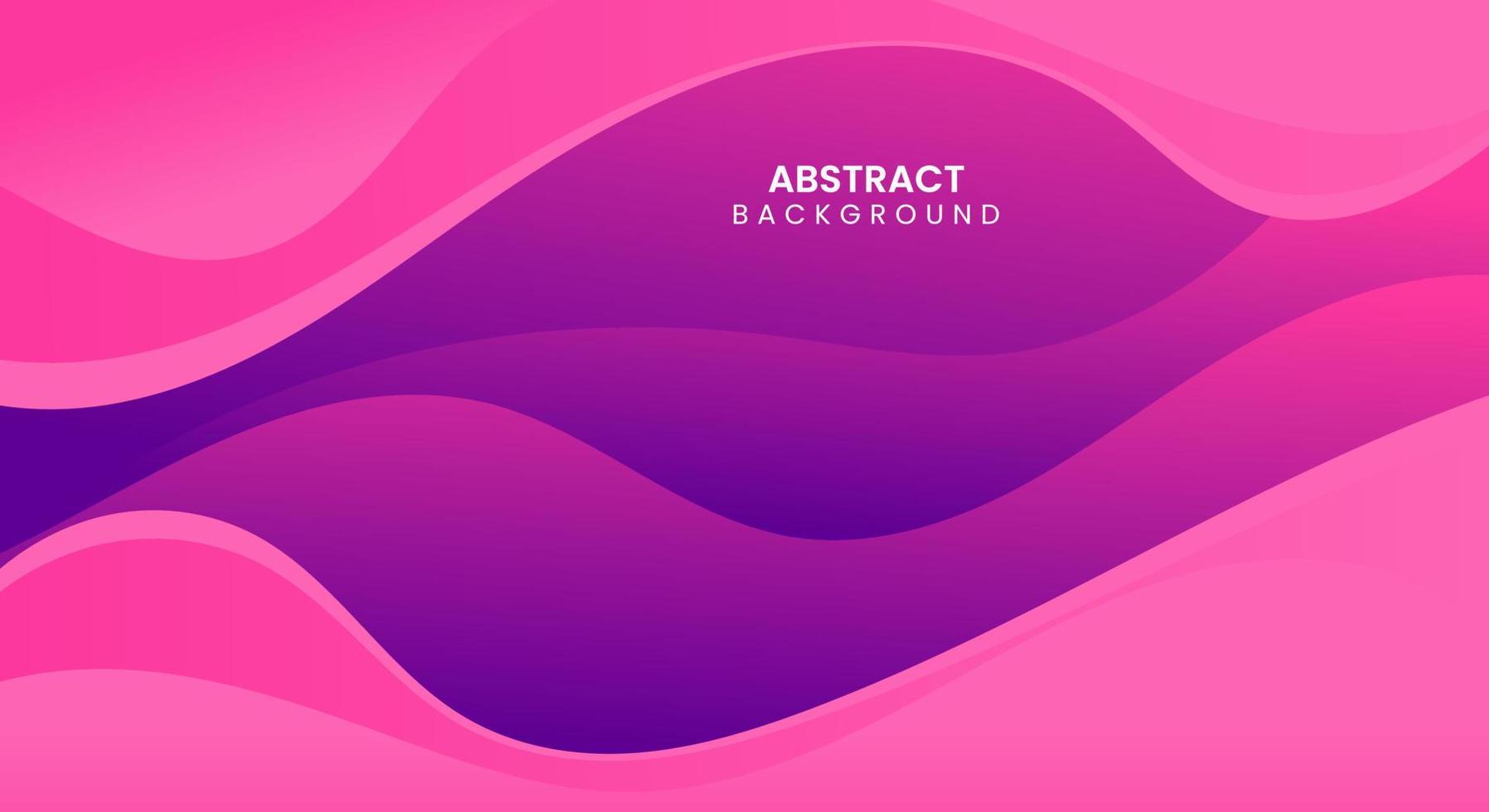 Wave purple gradient pink background vector