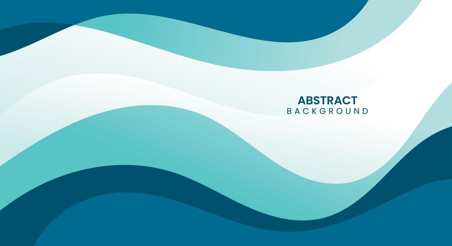 Abstract modern wave background vector