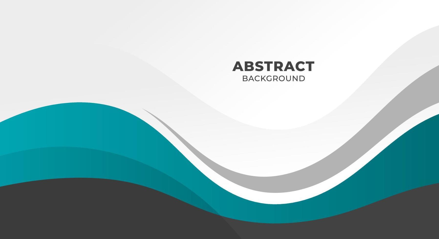 Wave abstract with white background vector