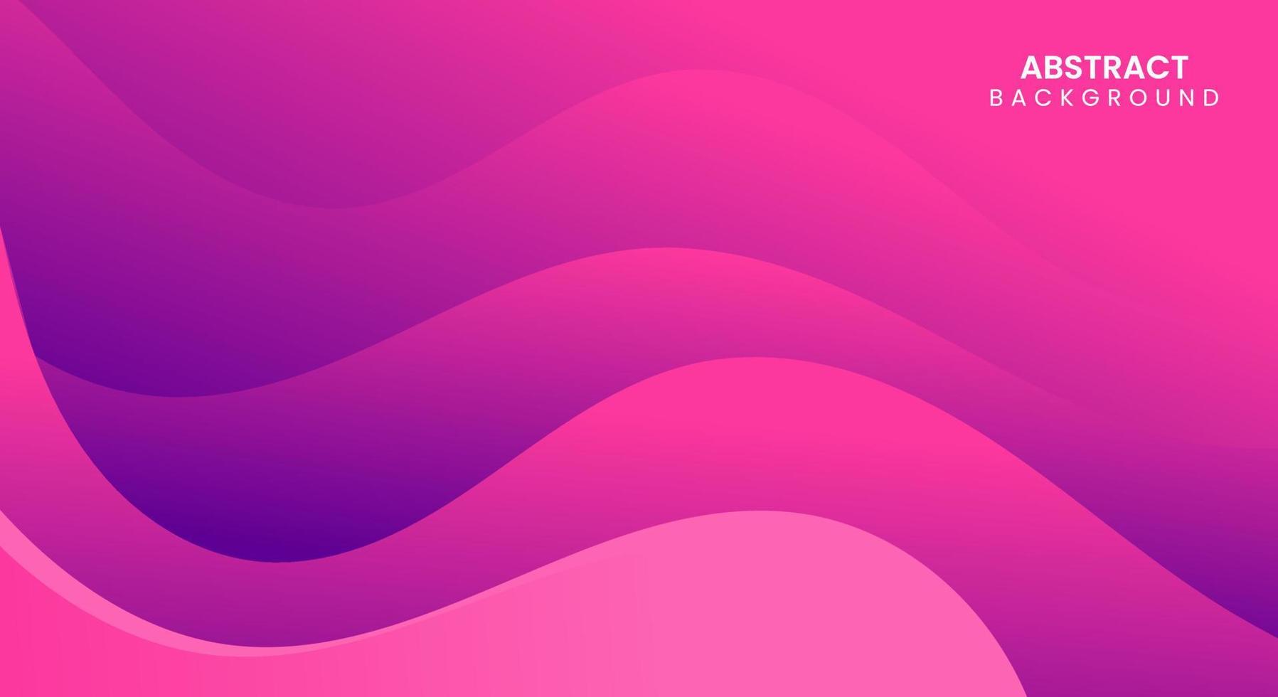 Wave purple gradient pink background vector