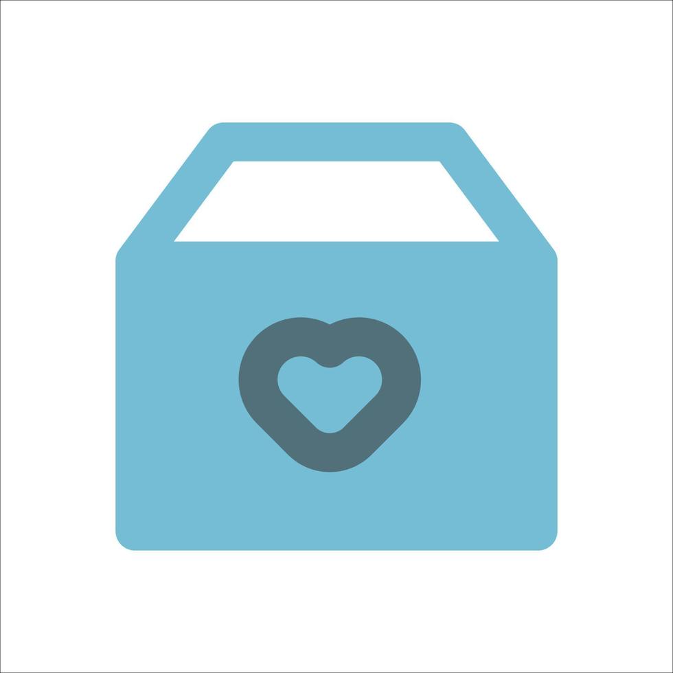 donation icon solid vector