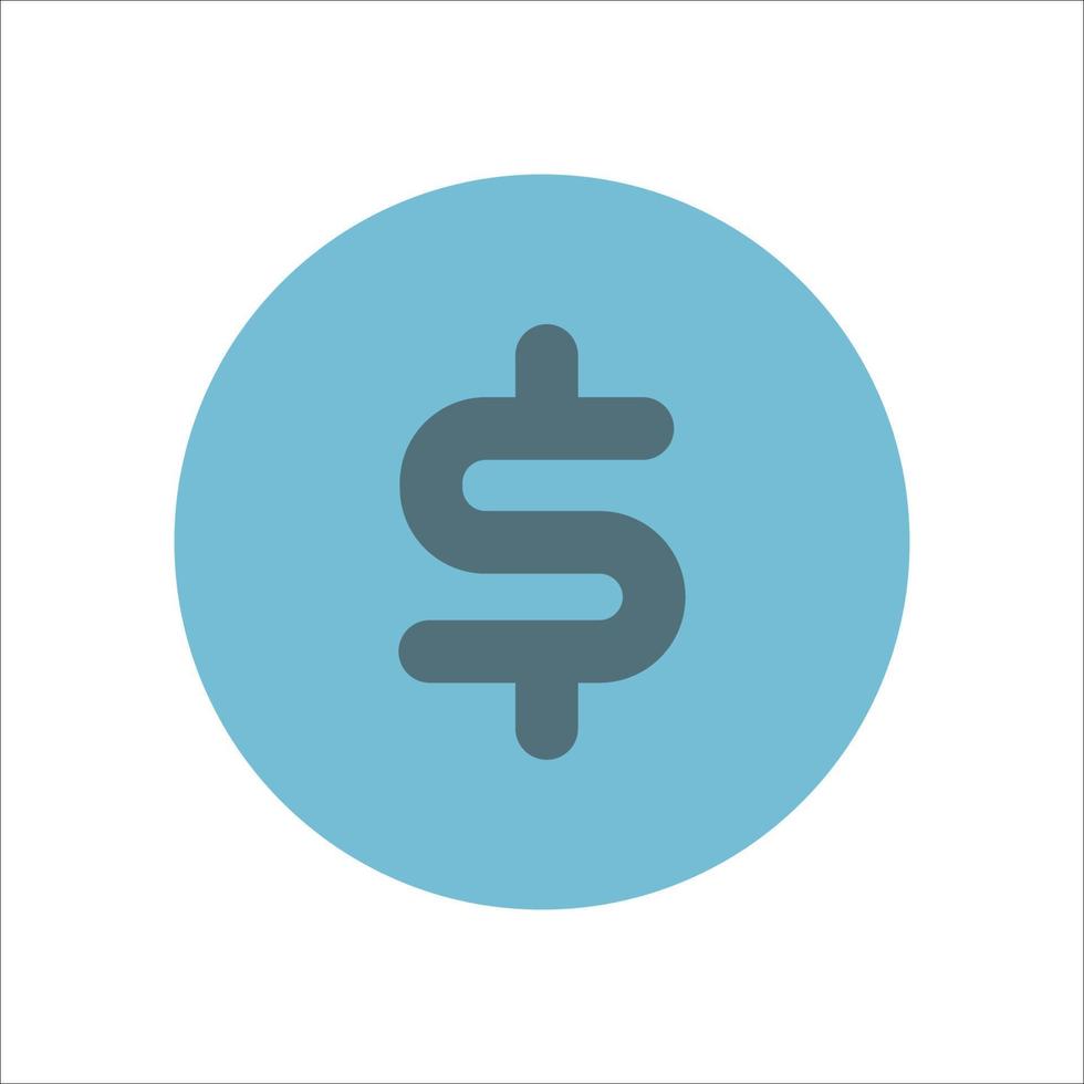 Money Bag Coin Icon vector