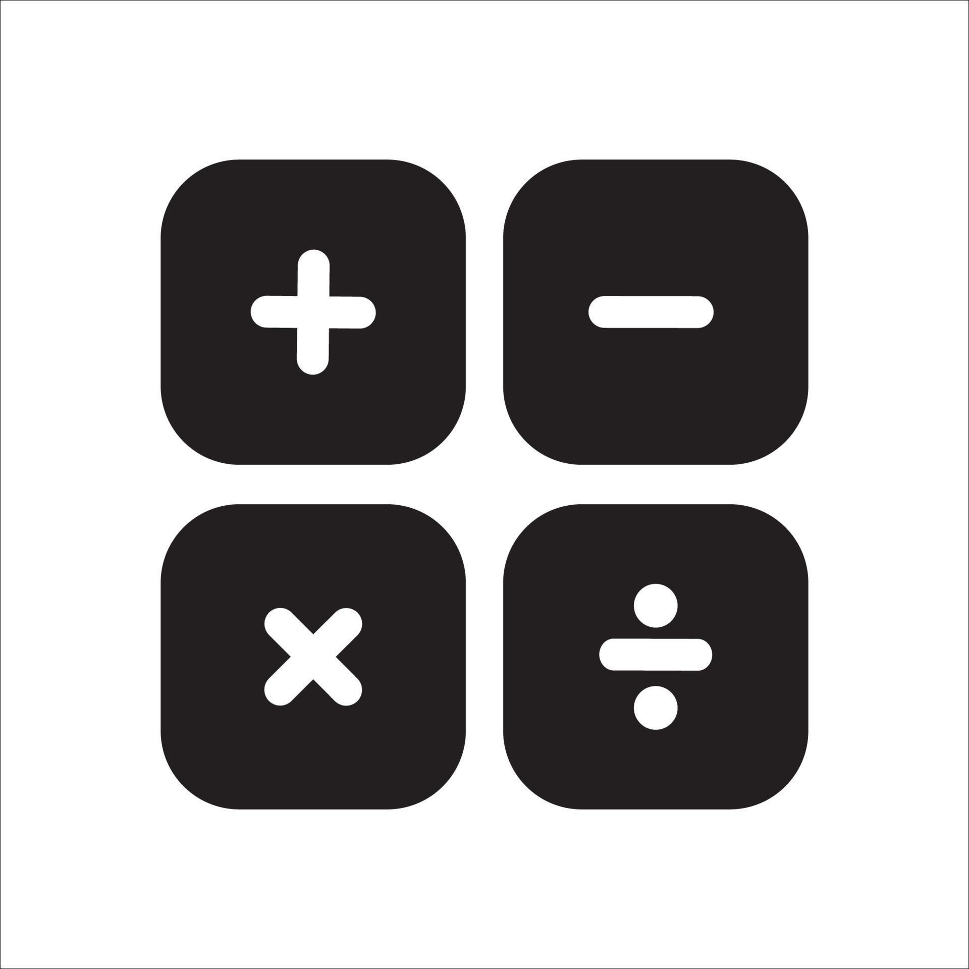 Calculator Icon Solid 15617283 Vector Art at Vecteezy