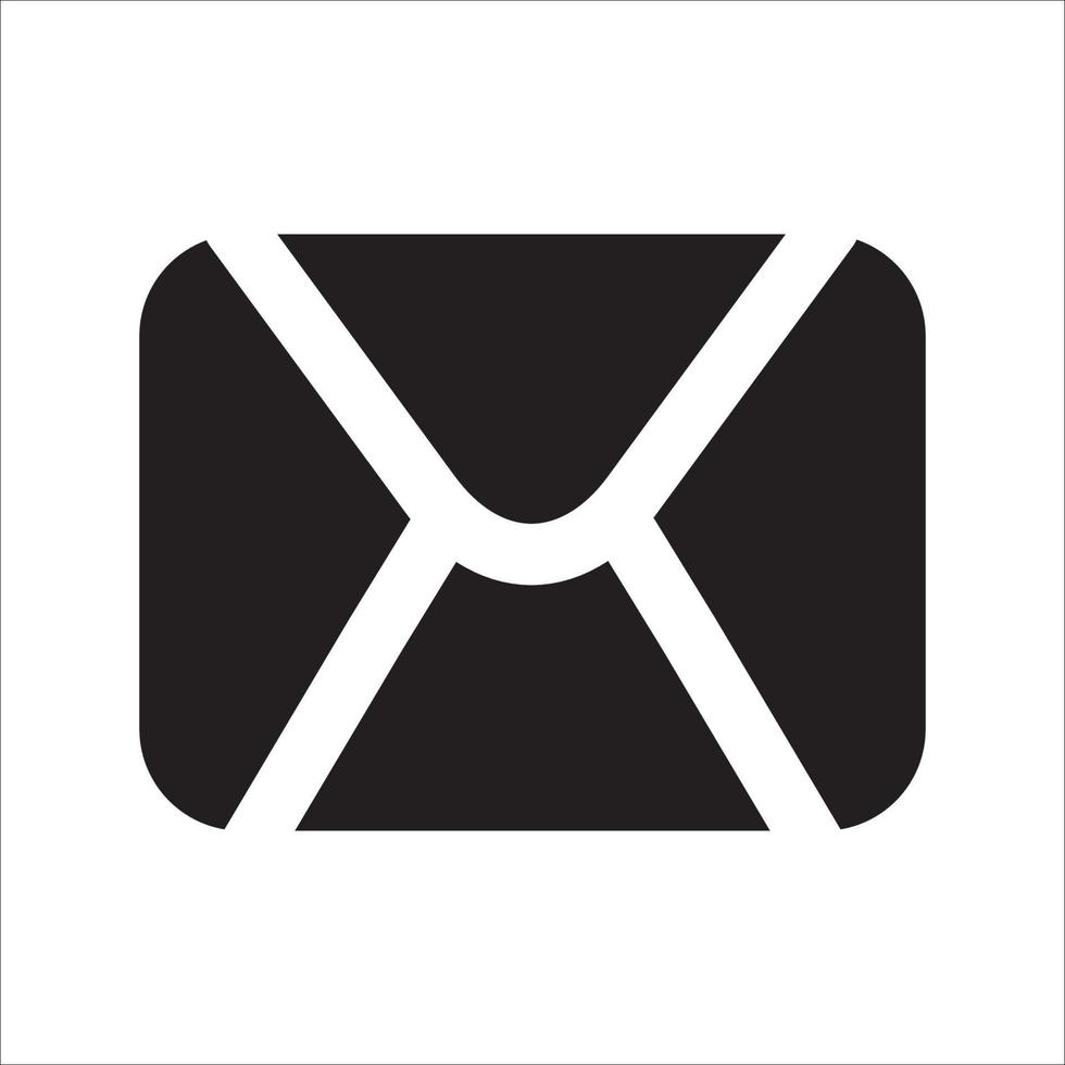 Mail Icon Solid vector