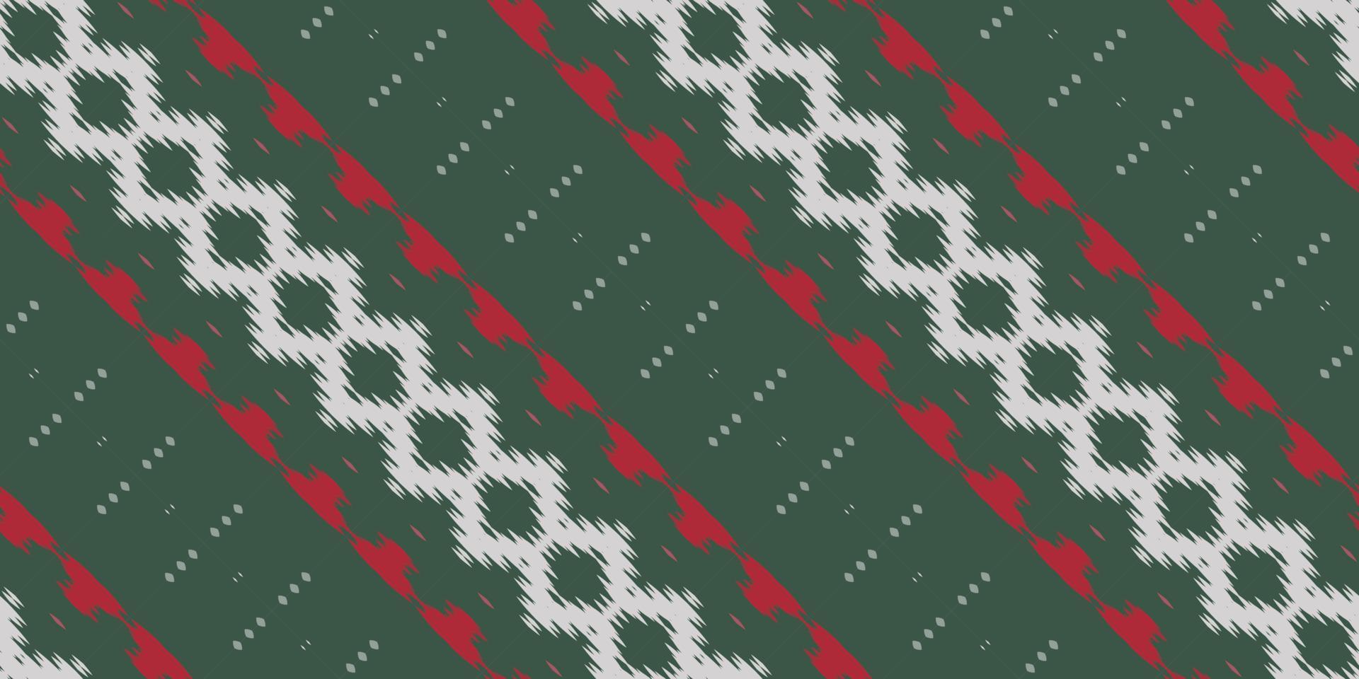 Ikat flower batik textile seamless pattern digital vector design for Print saree Kurti Borneo Fabric border brush symbols swatches designer