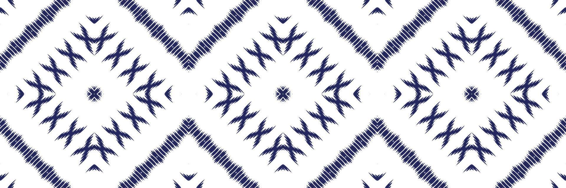 Batik Textile ikat design seamless pattern digital vector design for Print saree Kurti Borneo Fabric border brush symbols swatches stylish