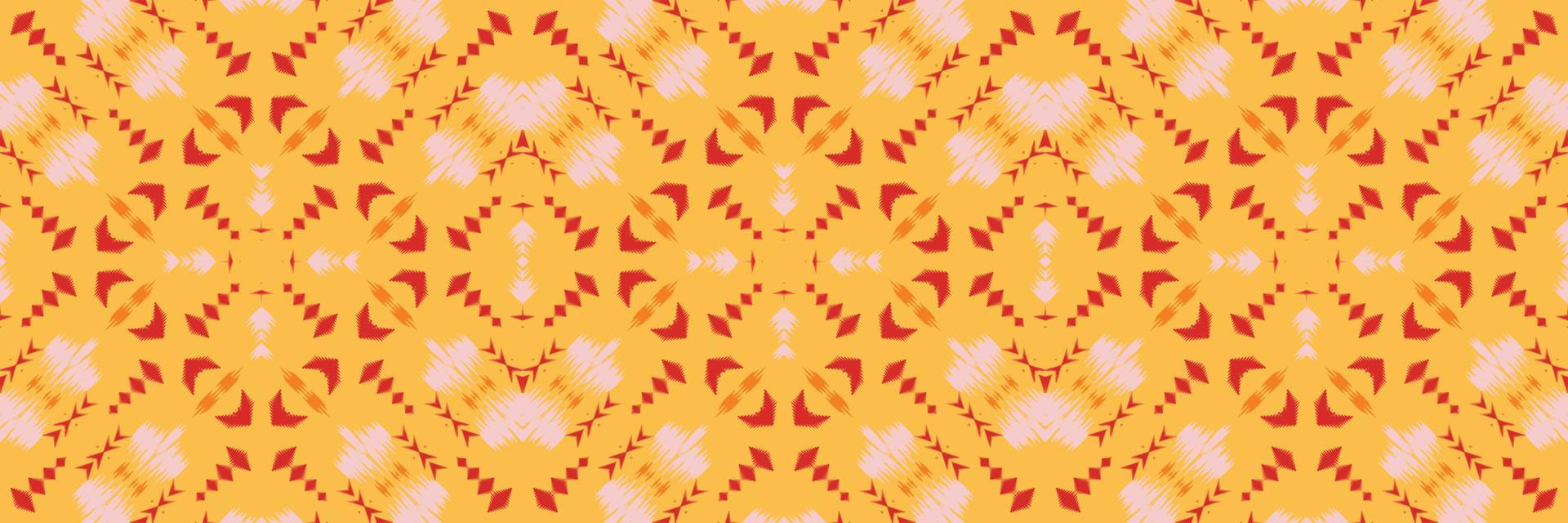 Batik Textile Motif ikat vector seamless pattern digital vector design for Print saree Kurti Borneo Fabric border brush symbols swatches stylish