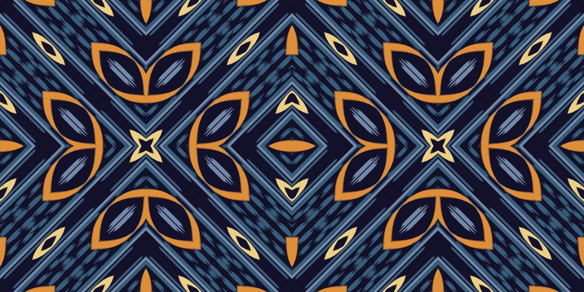 Ikat designs tribal cross Seamless Pattern. Ethnic Geometric Batik Ikkat Digital vector textile Design for Prints Fabric saree Mughal brush symbol Swaths texture Kurti Kurtis Kurtas
