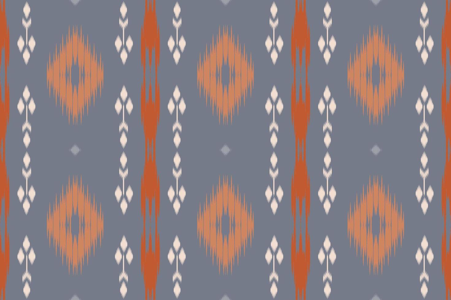 tela ikat tribal áfrica patrón sin costuras. étnico geométrico ikkat batik vector digital diseño textil para estampados tela sari mughal cepillo símbolo franjas textura kurti kurtis kurtas