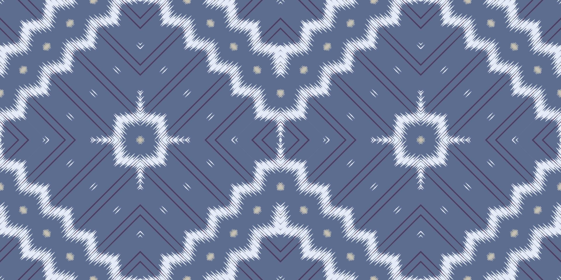 Batik Textile Motif ikat floral seamless pattern digital vector design for Print saree Kurti Borneo Fabric border brush symbols swatches designer