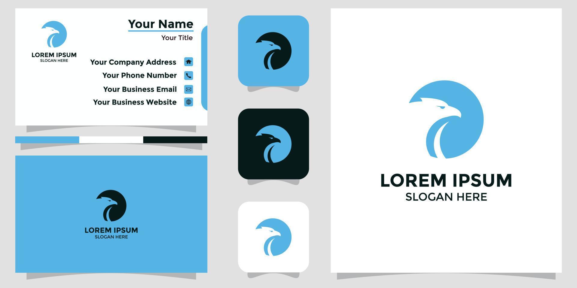 technology design logo and branding card vector