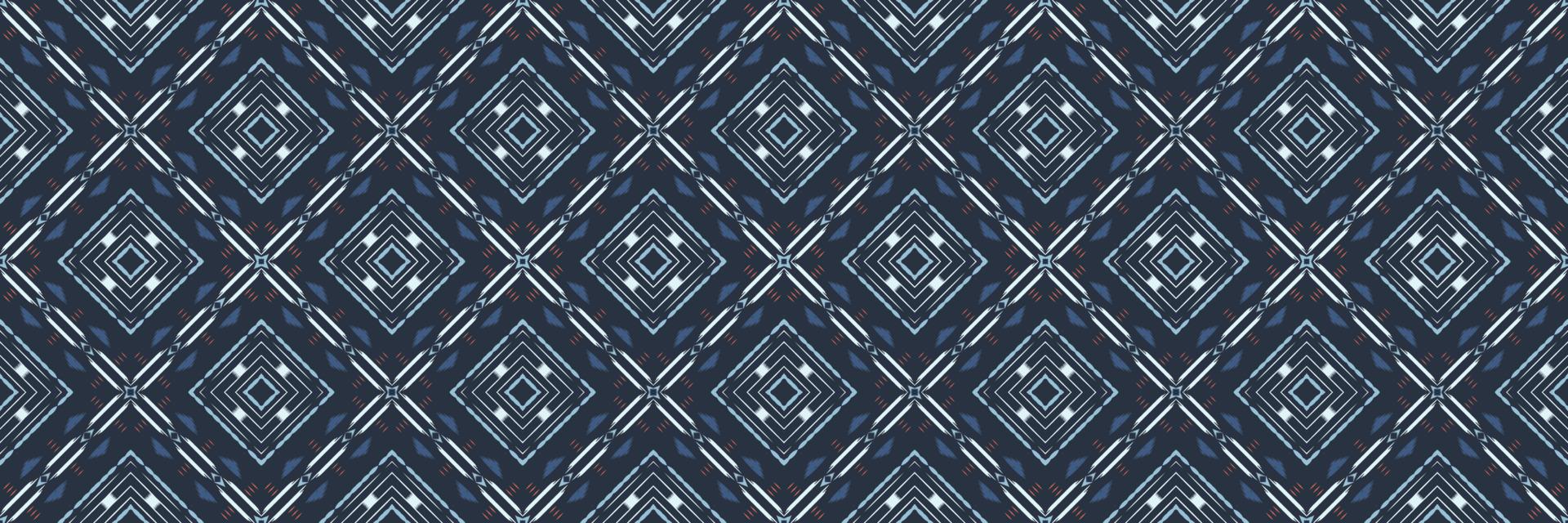 Batik Textile ikat fabric seamless pattern digital vector design for Print saree Kurti Borneo Fabric border brush symbols swatches party wear