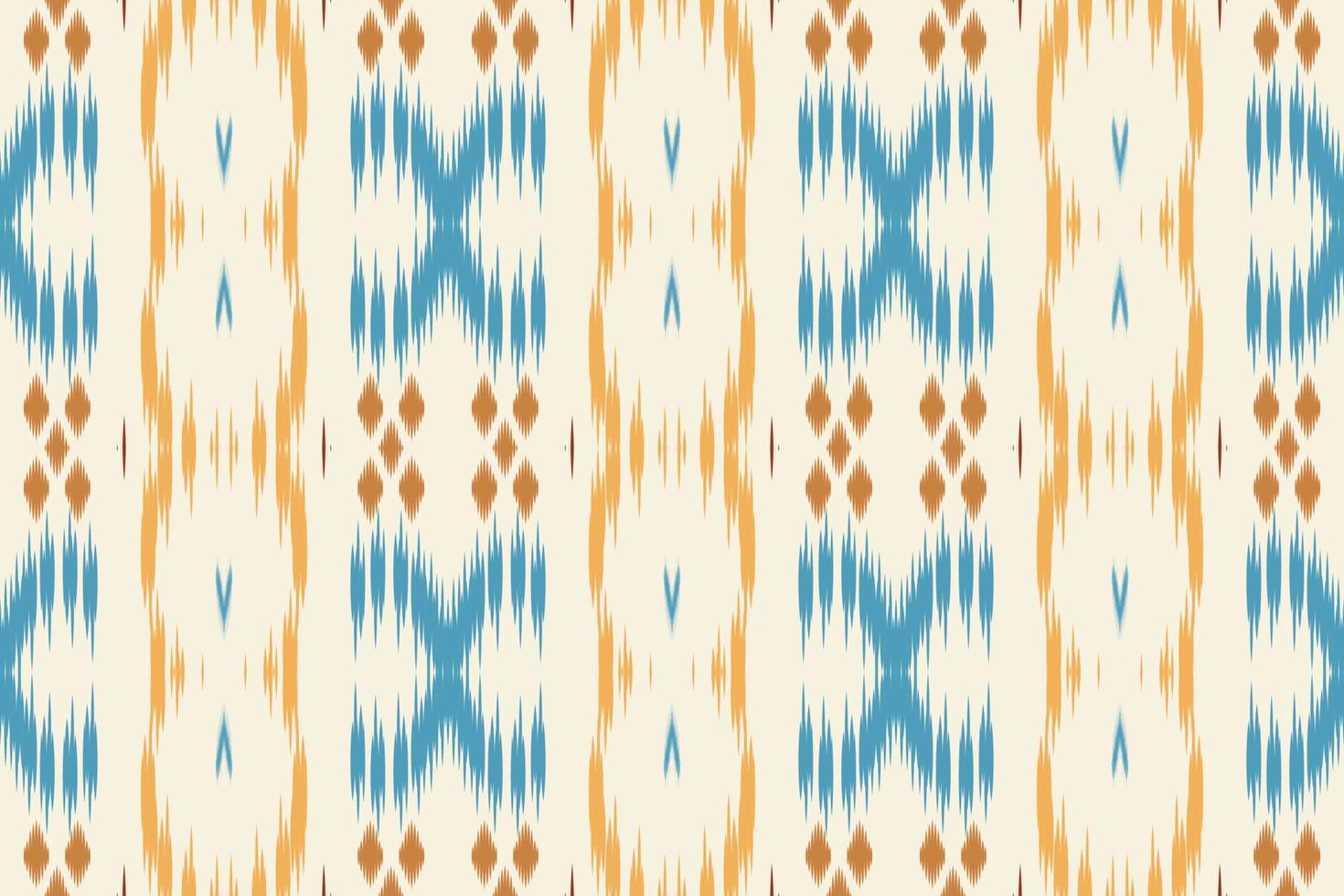 ikat diseña patrones sin fisuras de arte tribal. étnico geométrico ikkat batik vector digital diseño textil para estampados tela sari mughal cepillo símbolo franjas textura kurti kurtis kurtas