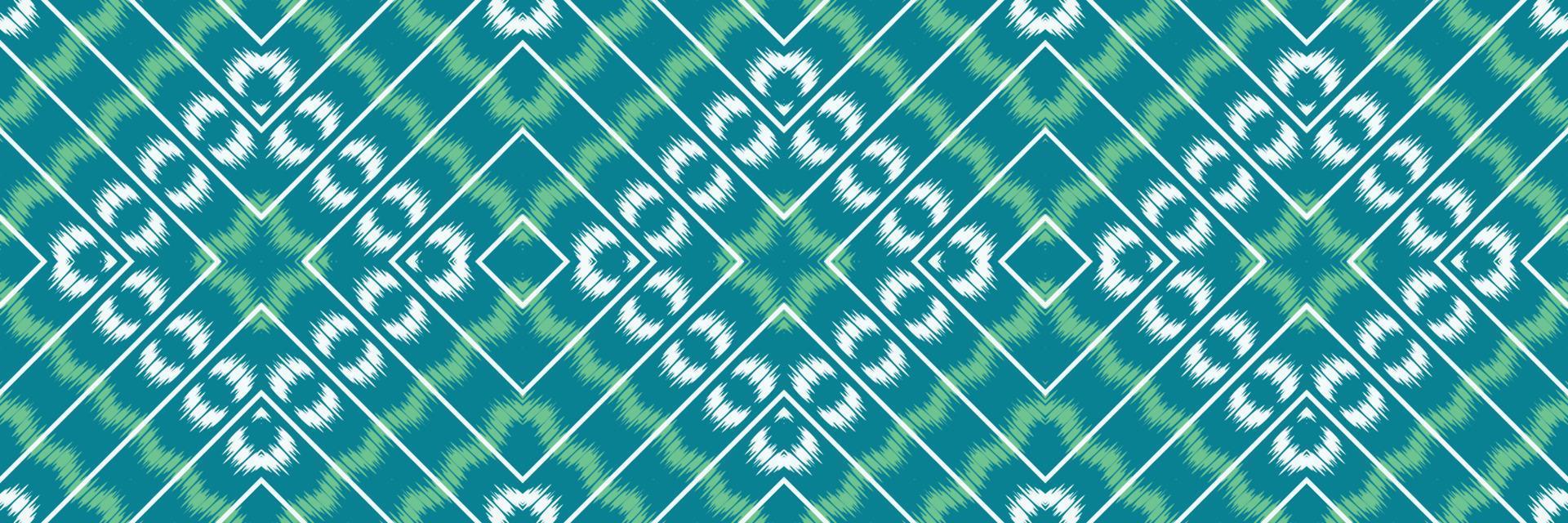 étnico ikat textura batik textil patrón sin costuras diseño de vector digital para imprimir saree kurti borde de tela símbolos de pincel de borde muestras de algodón