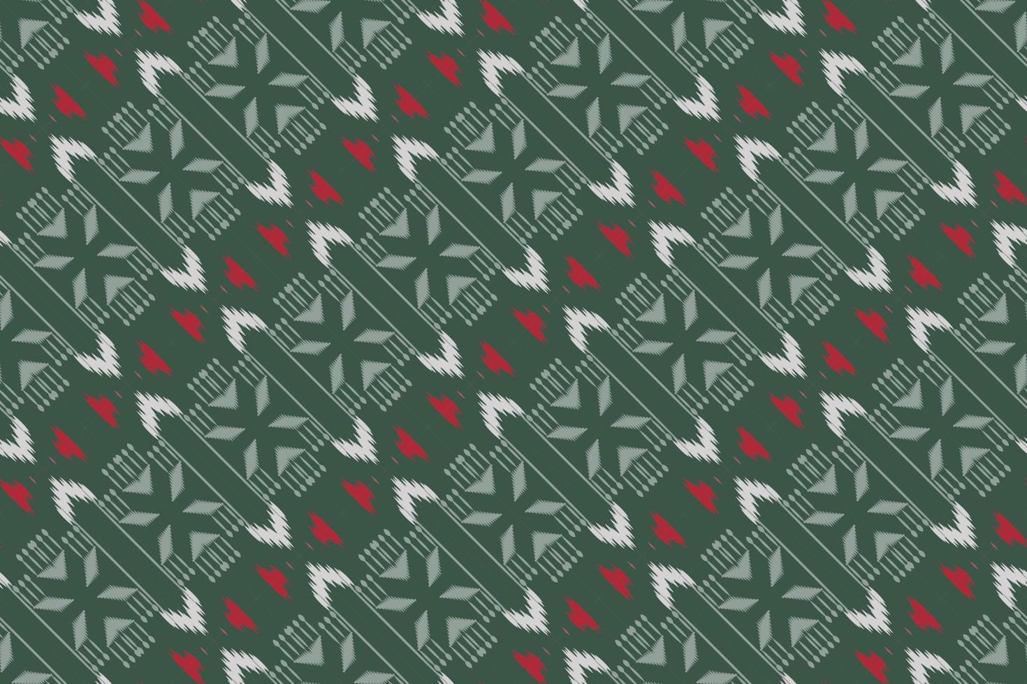 Batik Textile Motif ikat fabric seamless pattern digital vector design for Print saree Kurti Borneo Fabric border brush symbols swatches designer