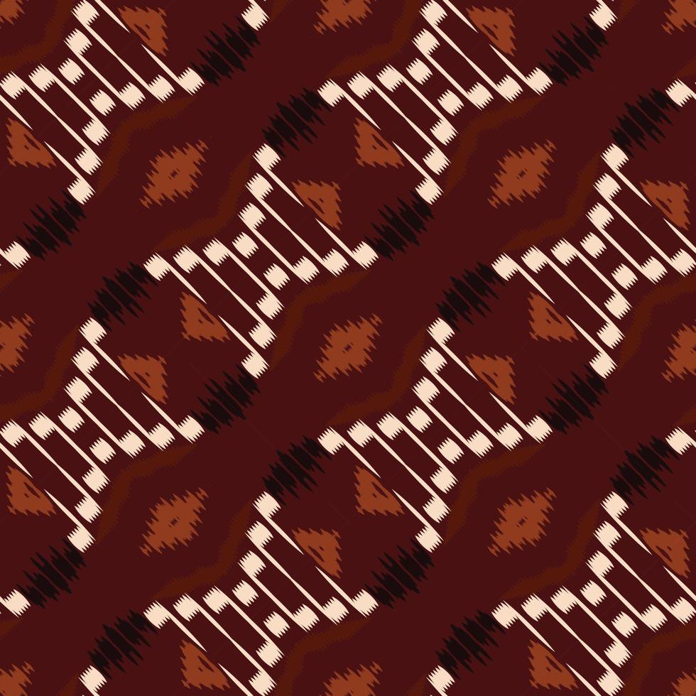 motivo textil batik ikat imprime patrón sin costuras diseño de vector digital para imprimir saree kurti borneo borde de tela símbolos de pincel muestras diseñador