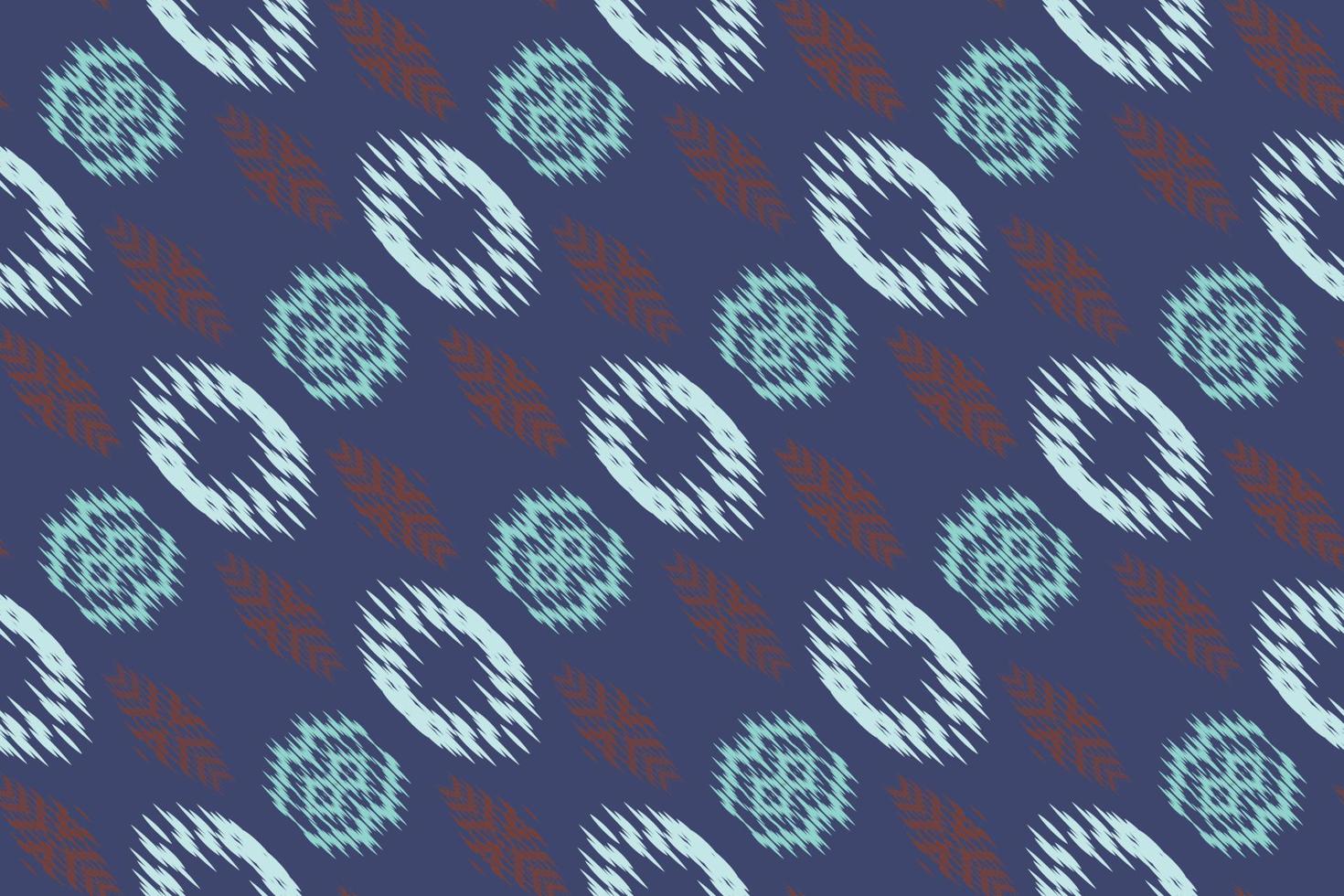Batik Textile Ethnic ikat frame seamless pattern digital vector design for Print saree Kurti Borneo Fabric border brush symbols swatches stylish