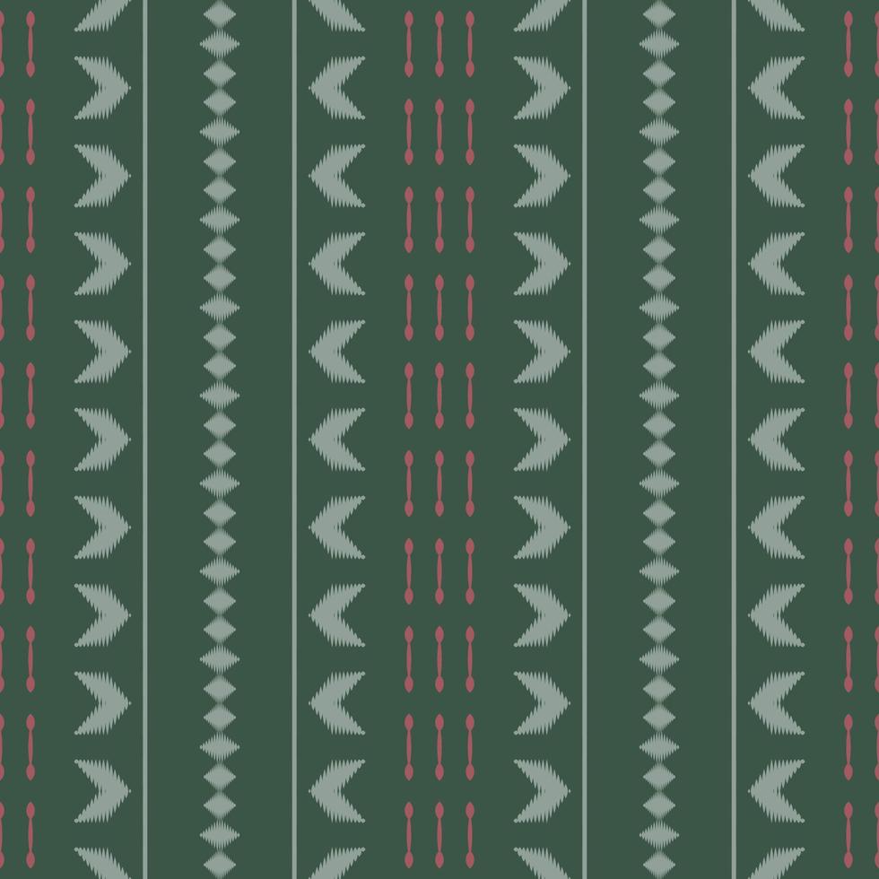 Ethnic ikat background batik textile seamless pattern digital vector design for Print saree Kurti Borneo Fabric border brush symbols swatches designer