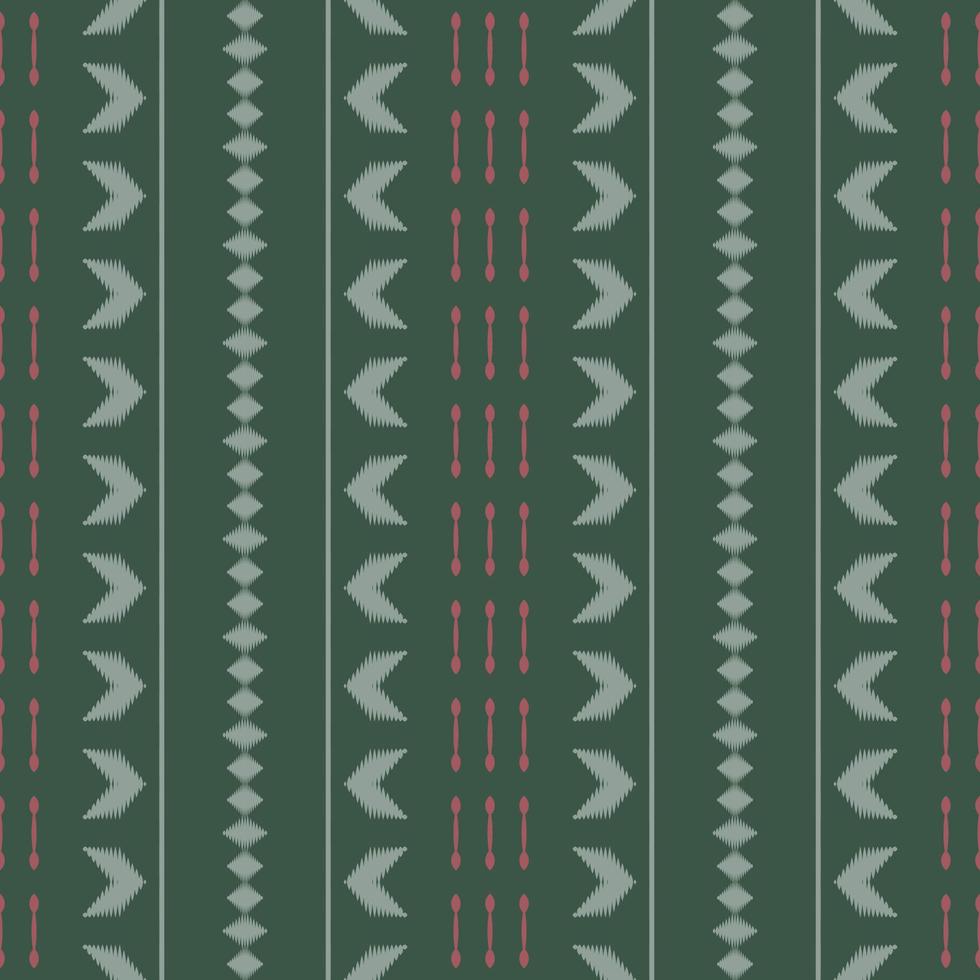 Ethnic ikat background batik textile seamless pattern digital vector design for Print saree Kurti Borneo Fabric border brush symbols swatches designer