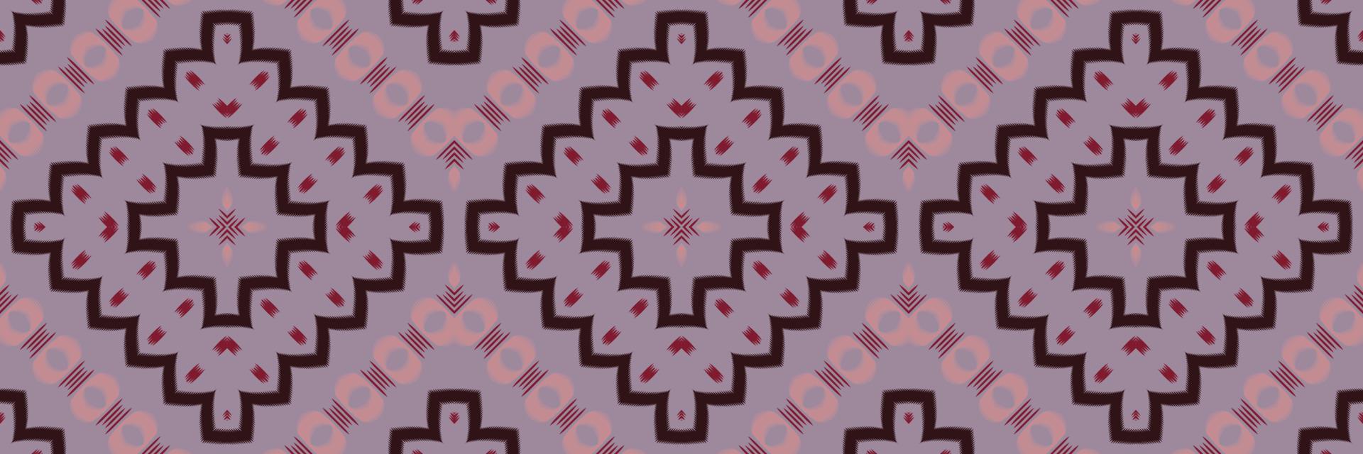 Batik Textile ikat chevron seamless pattern digital vector design for Print saree Kurti Borneo Fabric border brush symbols swatches cotton