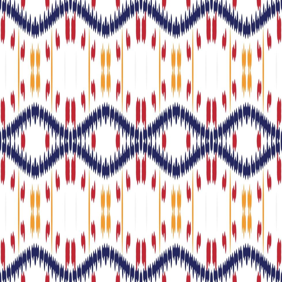Motif ikat design seamless pattern digital vector design for Print saree Kurti Borneo Fabric border brush symbols swatches party wear
