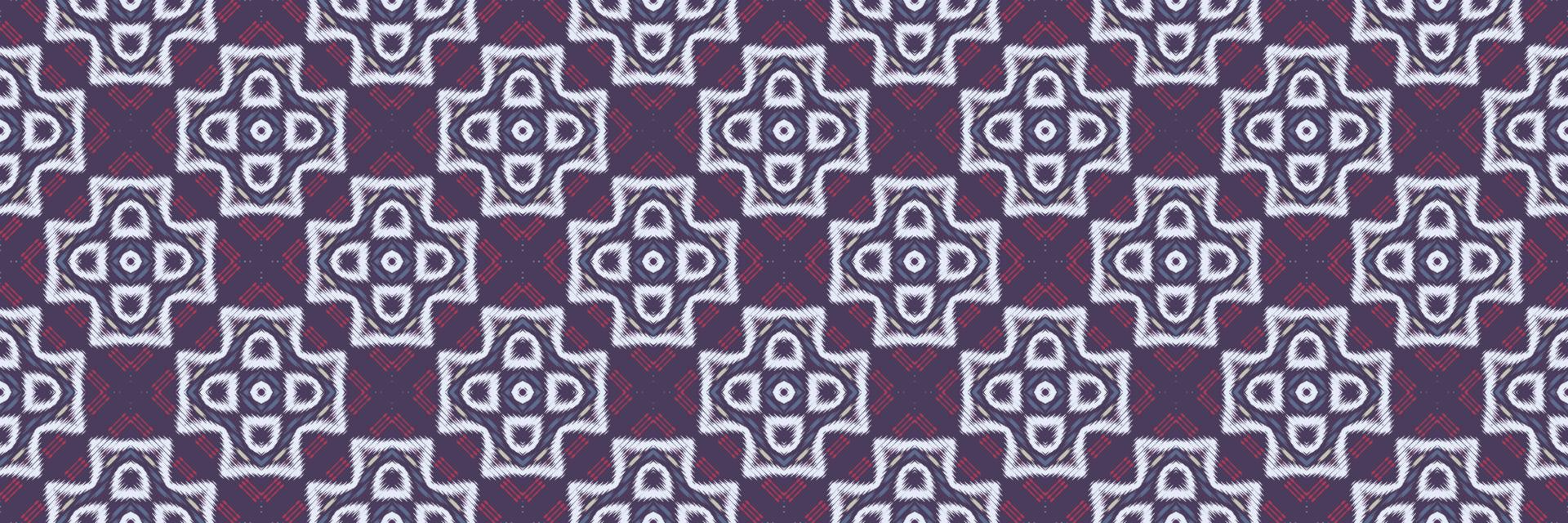 Batik Textile ikat design seamless pattern digital vector design for Print saree Kurti Borneo Fabric border brush symbols swatches party wear