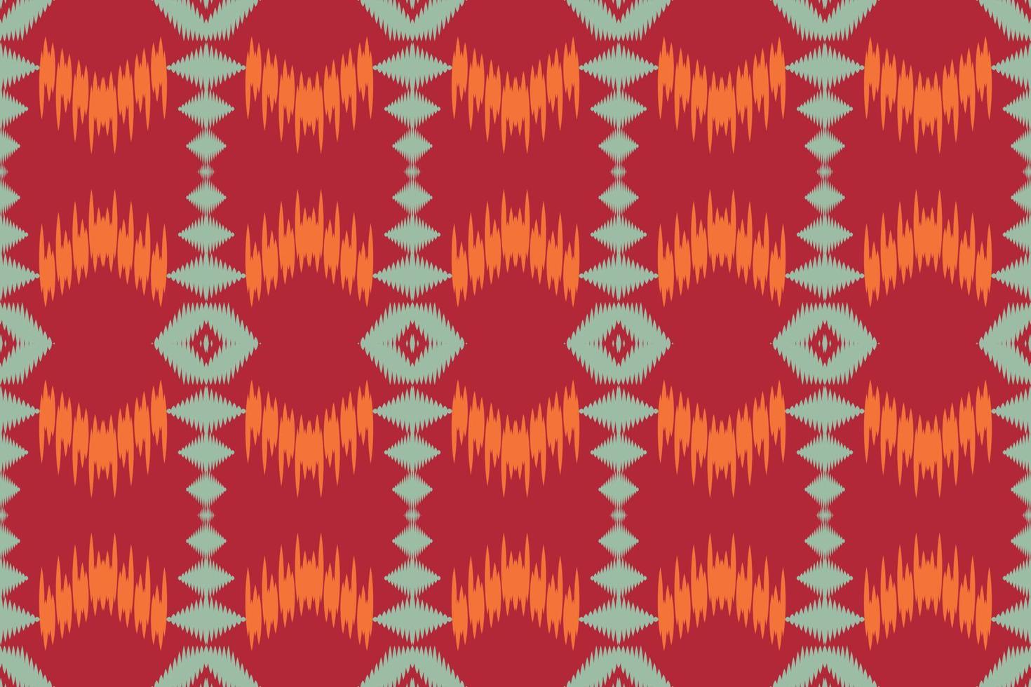 ikat patrón sin fisuras de África tribal sin costuras. étnico geométrico batik ikkat vector digital diseño textil para estampados tela sari mogol cepillo símbolo franjas textura kurti kurtis kurtas